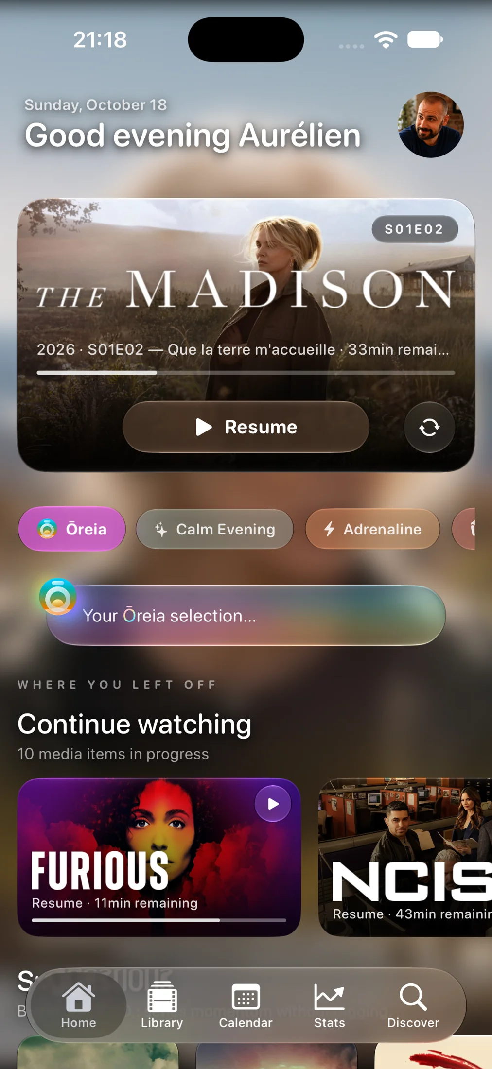 The Madison on iPhone